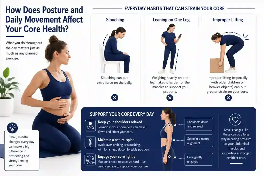 How Does Posture and Daily Movement Affect Your Core Health Taunton?