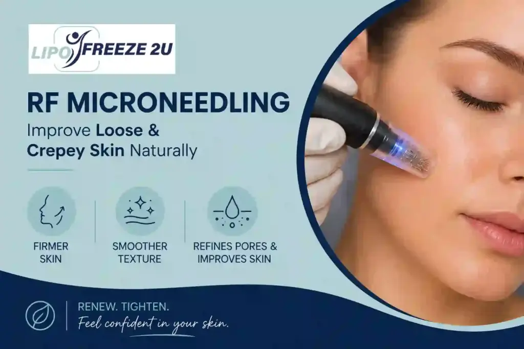 Can RF Microneedling Help Improve Loose and Crepey Skin Taunton?